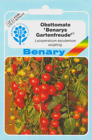 Tomat, Gartenfreude, Solanum lycopersicum</i> L<i>
