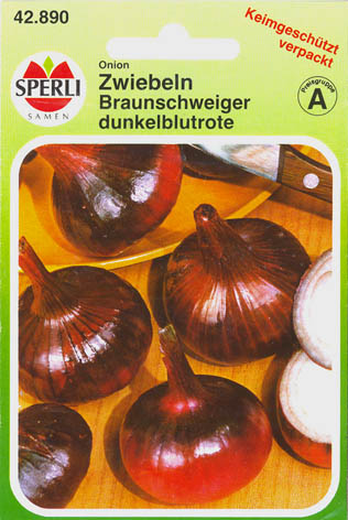 Kepalg, Braunschweiger dunkelblutrote, Allium cepa </i>L.<i>