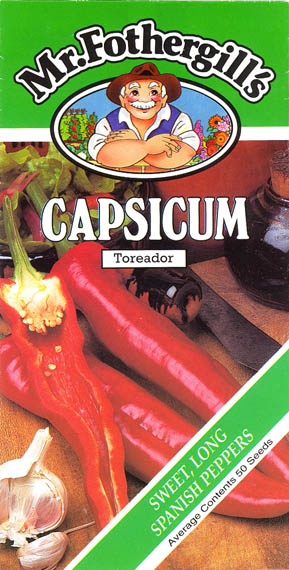 Peberfrugt (Spansk peber), Toreador, Capsicum annuum </i>L.<i>